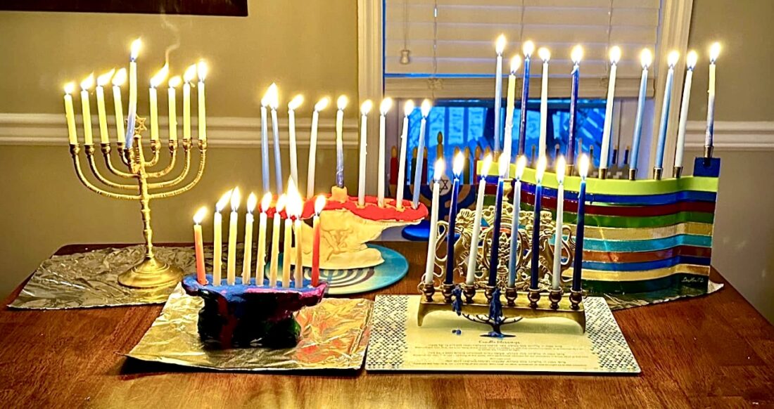 Hanukkah begins